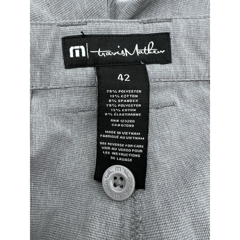 Travis Mathew Beck Shorts Men 42 Gray 9